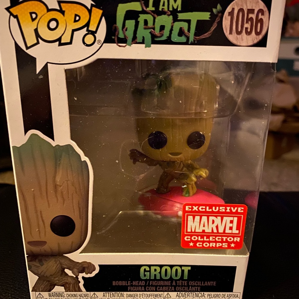 “I AM GROOT” MARVEL BOBBLEHEAD FUNKO POP #1056